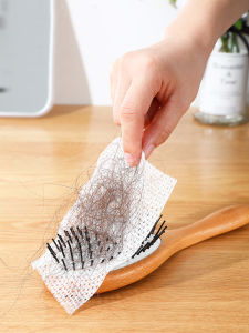 Magnetic Suction Cup Comb Cleaning Net Hair Massage Air Cushion Comb Filter Hair Cleaning Paper Protective Net Household Tools