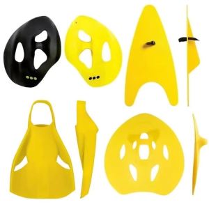 Iso Manta Freestyle Swimming Paddles Fins Ergonomic Professional Strokes Practice Correction Swim DivingTraining Edge Fins