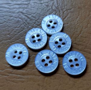 Cetak Kancing Baju Button Custom Custome Merk Merek Brand Sendiri