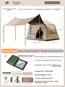 The Primitive | Automatic Inflating Waterproof Multifunction Tent