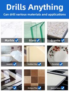 LASH | Ceramic & Marble Hole Drilling Bit Diamond Grit