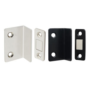 Strong Magnetic Door Stopper with Punch Free Design L-shaped Invisible Lock for Secure and Convenient Door Control