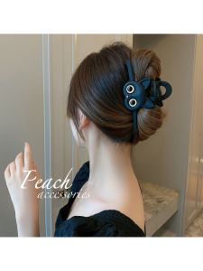 Cute Cat Hair Clip Womens Large Size Fashionable Shark Clamp Hair Accessories Korean Style  out Hairpins Headwear