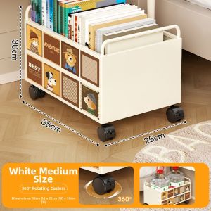 Wheeled Book Storage Box