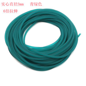 3mm Solid Slingshot Rubber Band 5-10 M Frameless Rubber Band 6 Times High Elastic Latex Elastic String