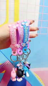 Sanrio Keychain 🔑 三丽鸥钥匙扣 Gantungan Kunci Kartun Comel Kuromi Melody Hiasan Beg Cute Cartoon Key Ring Bag Accessories Decoration Gift