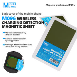 MaAnt M096 Wireless Charging Magnetic Ring Detection Plate for Mobile Phone Wireless Charging Non-Disassembly Detection Tool