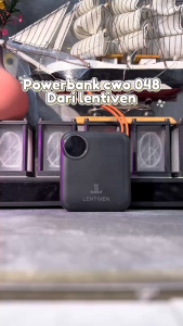 WANKEI LENTIVEN 10000mAh Powerbank Mini Fast Charging 1 KABEL Type C For Iphone/Android CW048