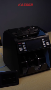 Kassen MC60C Mesin Penghitung Uang MC-60C Money Counter UV MG Hitung Uang Campur Valas USD EUR MYR