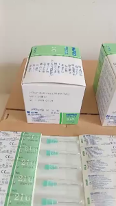 NIPRO STERILE MEDICAL NEEDLE 21G X 1 1/4 INCH 32MM 100S ( 6 BOXES /PACK) EXPIRY 2029 GOODS SOLD ARE NON RETURNABLE