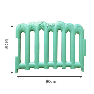 Kindergarten Fence Protective Grating Baby Floor with One Side Baby Indoor For Home Living Room Kids Corner Fence