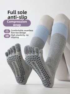 Tuban | Non-slip Professional Five-toe Long Yoga Socks