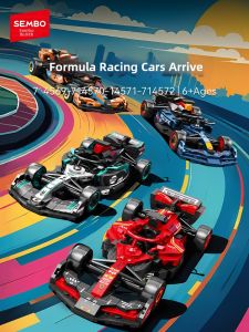 SENBAOJIMU | Formula Racing Car Intelligent Assembly Model Toy