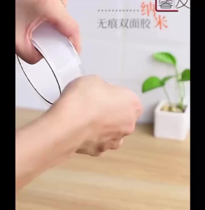 [OL] Double Tape Nano Bening 3M Lakban Nano Tape Isolasi Bening Super Kuat