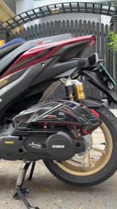 Nắp pô e đen trong suốt NVX Nmax155 Lexi155 V2 (Chính Hãng KOSO)