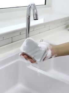 5/20ชิ้นฟองน้ำทำความสะอาด 3 ชั้น ฟองน้ำ​ ฟองน้ำมหัศจรรย์ ฟองน้ำนาโน ฟองน้ำเมลามีน ทำความสะอาดล้างจาน หนาพิเศษ เช็ดคราบ แห้งไว ไม่เก็บกลิ่น