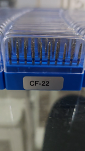 Prosthodontic Diamond Burs Kit - 10 Precision Diamond Coated Burs for Dental Procedures - Premium Quality Durable Reliable Wide Application