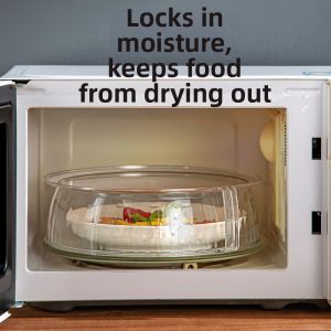 KUWUBIANJING | Microwave Splatter Guard Heat-resistant Oil-proof Cover