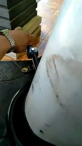 Pijakan Kaki + Footstep Depan Model Karet Honda Scoopy FI Lama 2013-2016 Fullset Siap Pakai