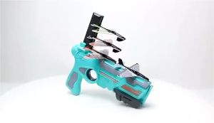 Ekana Led Airplane Launcher Toy Throwing Foam Plane Glider Toy For Kids Gun Catapult Roundabout Toys Kids