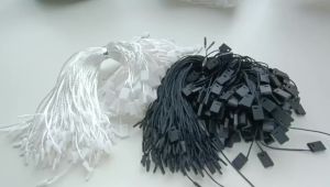 1000pcs Clothes Hang Tag Nylon String Snap Lock Pin Loop Fastener Hook Ties Wholesale Price