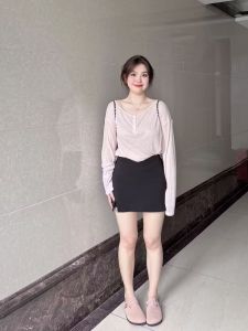 Plus Size Fat Sister Lazy Pure Desire Style Backless Lace up Stylish Sun Protection Top Womens Thin Loose Slimming T-shirt