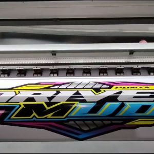 Stiker kabin depan isuzu traga dua dua decal store kode 03