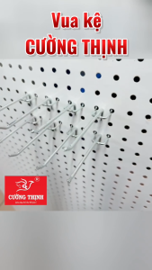 Móc treo phụ kiện móc tôn lỗ 3 chấu mạ kẽm treo dụng cụ ...