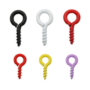 Color Small Sheep Eyes Nail Screw Tiny Mini Eye Pins Hooks Eyelets for Beaded Pendant Screw Findings Jewelry Accessories