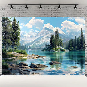Scenic Forest Lake Landscape Artwork Jigsaw Puzzle 500/1000/1200/2000PCS Stress Relief Puzzle Wall Art Decor Gift