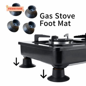 4Pcs for Gas Stoves and Trampolines Foot Mat Universal Suction Cup Leg Caps Wear-Resistant Silent