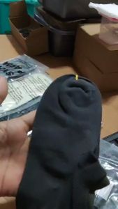 W24041 Kaos Kaki Pendek Pria Katun Premium & Ankle Socks Basic Polos