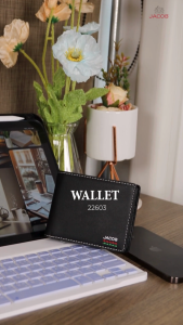 JACOB กระเป๋าสตางค์ชาย ช่องธนบัตร 3 ช่อง รุ่น HENRY 22603