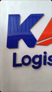 LOGO KAI LOGISTIK/LOGO KERETA API/LOGO KERETA API LOGISTIK AKRILIK MURAH