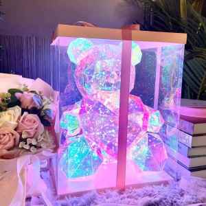 Creative Valentine Gift Light-up Teddy Bear