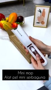 Alat Pembersih Ruangan Home Car Portable Mini Mop / Alat Pel Mini Portable Lipat Multifungsi