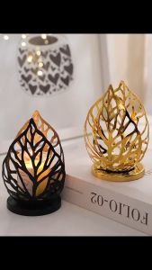 Calden Aksesori Mewah Ringan Skandinavia Suasana Romantis Di Meja Alat Peraga Makan Malam Dengan Cahaya Lilin