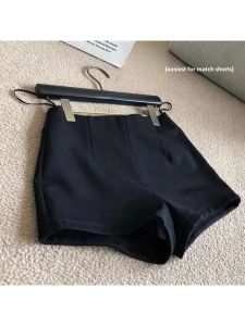 Easiest for Match Contraction Trouser High Waist Black Shorts Womens Spring/Summer New Arrival Elastic Slim Fit Slimming Sheath A- line Hot Pants Leggings
