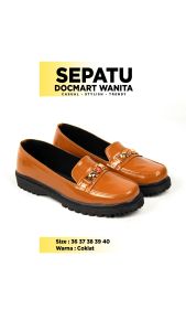 Sepati Docmart Wanita Working / Sepatu Fashion Korea Loafers Murah