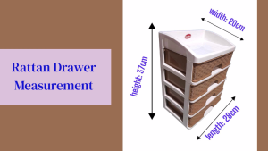 Rattan Desk Drawer Mini Drawer Organizer