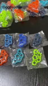 Silicone Finger Gripper Gym Hand Grip Resistance Band Wrist Stretcher Elastic Five Finger Expander Strength Trainer Exercise