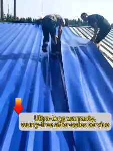 Color steel tile waterproof self-adhesive sheet polymer nano waterproof sheet