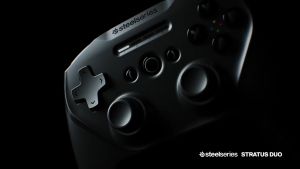 SteelSeries Stratus Duo Wireless Controller จอยคอนโทรลเลอร์ไร้สาย 2.4Ghz + Bluetooth #Qoomart