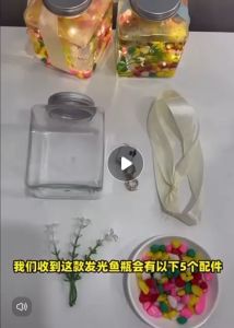 Popular Small Fish Tank FREE Light Colored Stone Water Grass And Ribbon