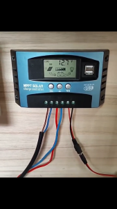 Solar Charge Controller 30A/50A/100A Solar Power Supply Automatic Dual USB LCD Display Load Discharge