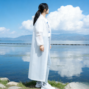 ZHENGYU | Transparent Rainproof Long Poncho Durable Raincoat