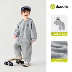 DUDUJIA | Childrens Hooded Sport Outfit Set for Autumn