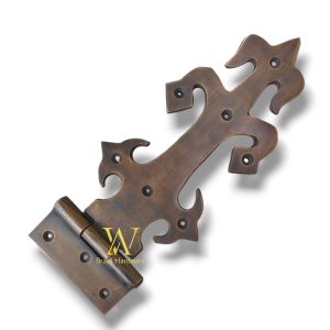 Engsel Pintu Rumah Kuningan Antik Motif Jangkar 20 cm 1 Pcs