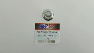 Mur As Roda Belakang 12mm Kunci 17 (Harga Per 1 Biji) - Mor Baut Baud Nut Kancing Konci Ban Roda