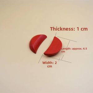 Mini Red Creative Gift Cup Solid Wood Chaoshan Miniature Red Success Cup Decorative Ornaments South Fujian Handmade Souvenir